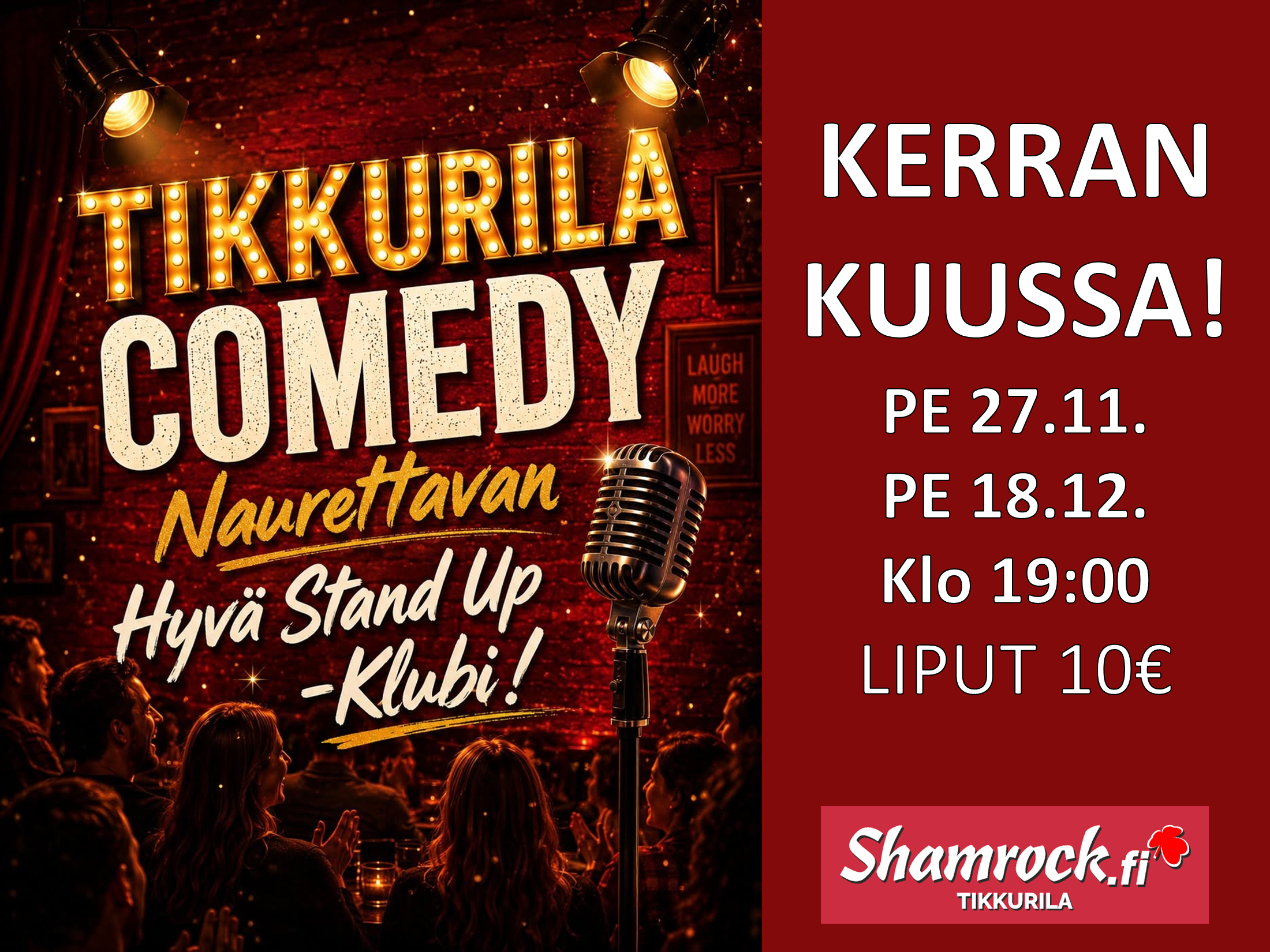 Featured image for “TIKKURILA COMEDY”